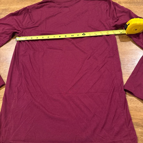 Nike Mens Dri-Fit Legend LS Small Training Shirt Maroon 727980 610 New With Tags - Picture 7 of 8